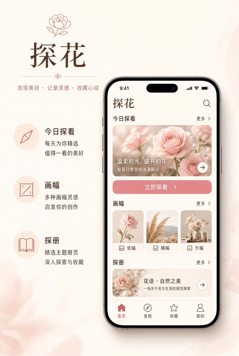 探花APP移动浏览界面